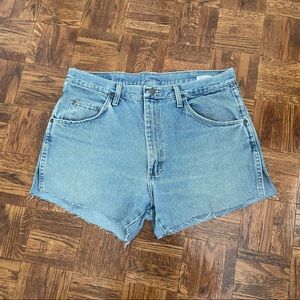 Vintage Mens Wrangler Jean Shorts